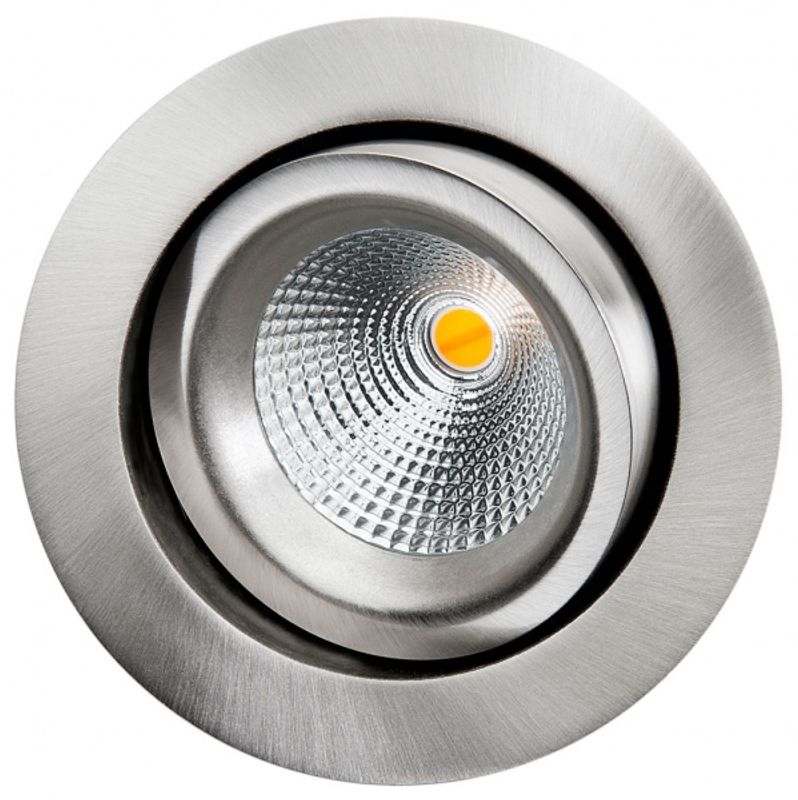Sg Junistar IsoSafe DimToWarm Børstet stål 520lm 2000-2800K Ra&g