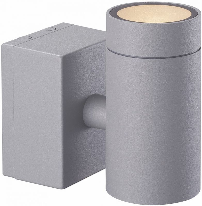 VEGGARMATUR EKLOF VI, GU10, MØRKGRÅ, IP54