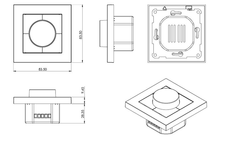 Sg LEDDim Smart Master Hvit