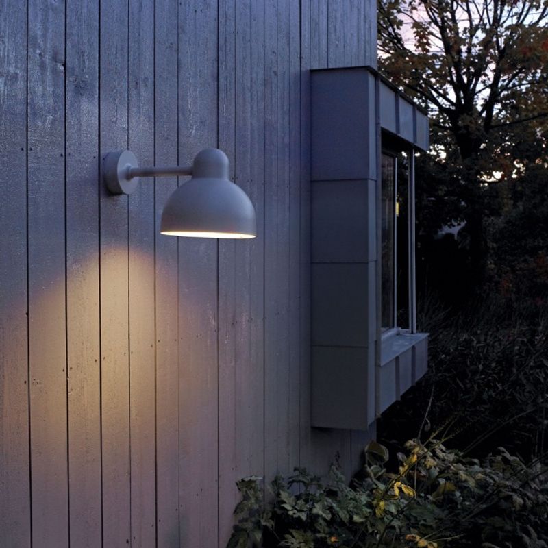 Norlys Koster 1912 Vegglampe 17,5W LED m/rett arm Grafitt