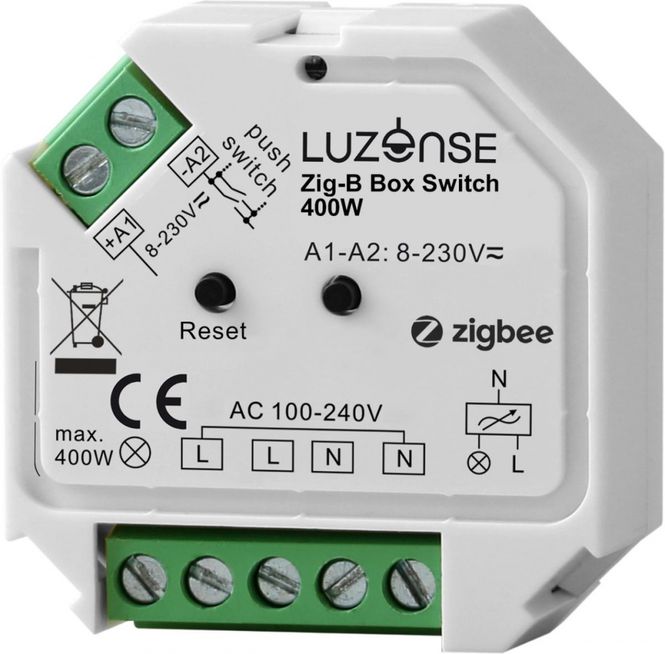 Hovedbilde ZigBee BoxSwitch 400W