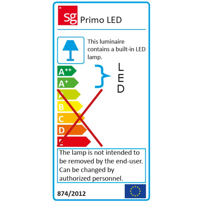 Sg PRIMO grafitt 1100 LED 11,5W