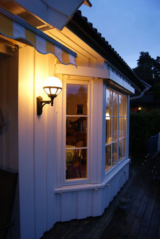 Norlys BOLOGNA 311 sort vegglampe / utelampe