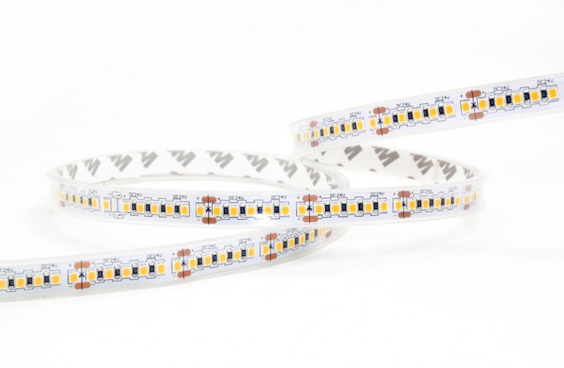 Led strips 2835 24V, IP62, 14,4W/m 3000K  5m 180led/m