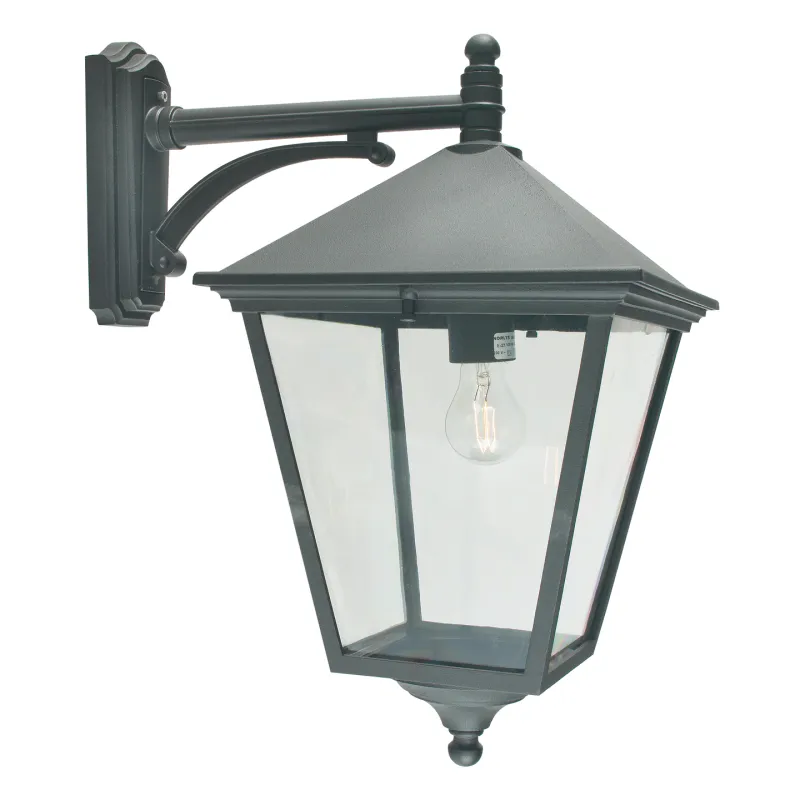 Norlys London 493 Big Vegglampe E27 Sort