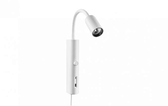 Hovedbilde Sg Tube Wall Hvit USB 350lm ...