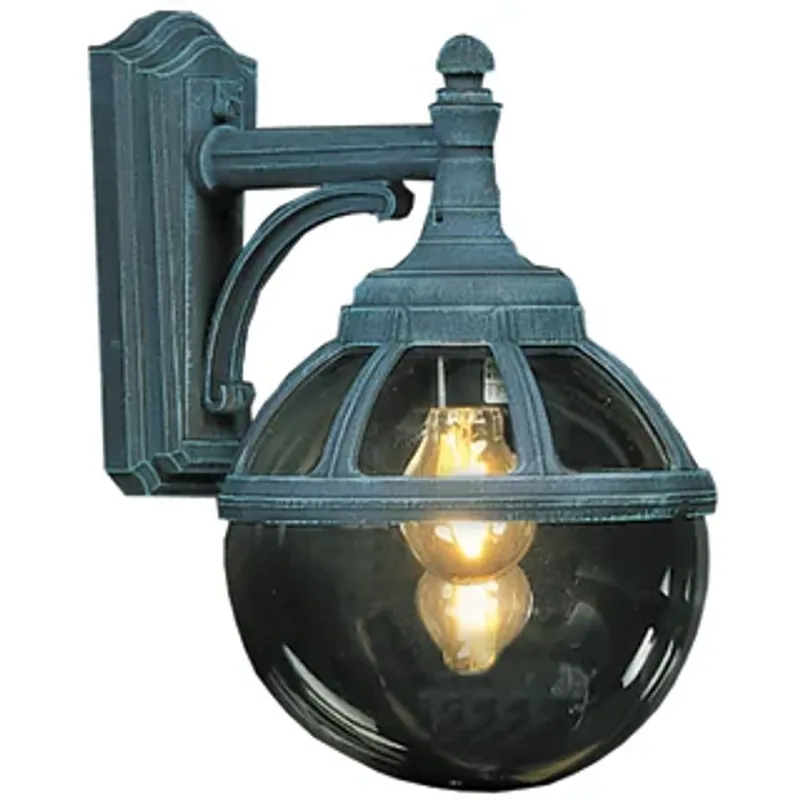 Norlys Bologna 310 Vegglampe E27 Sotet Glass Sotet